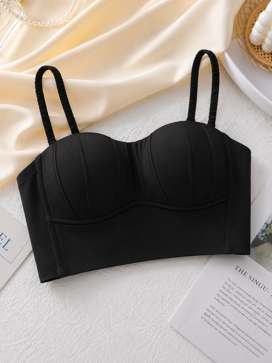 Ayollar uchun choksiz Push-Up bra-top, simsiz - 