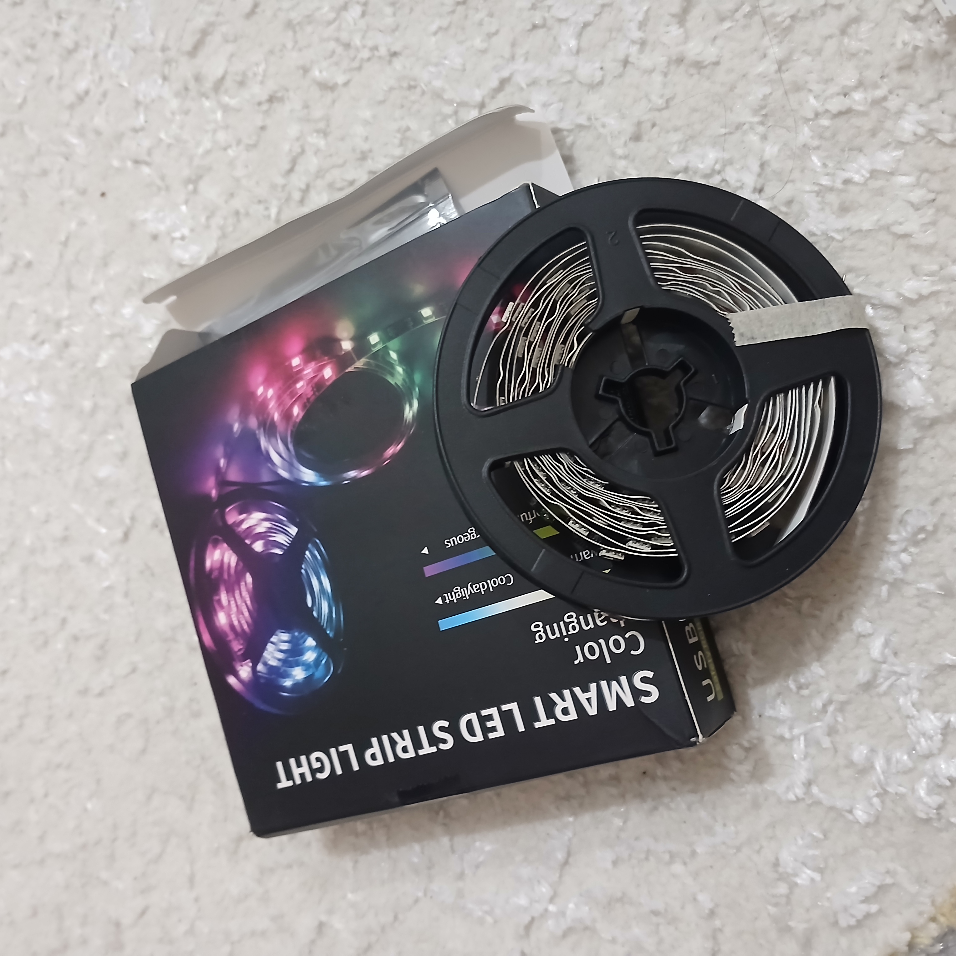 RGB Pickup LED Lenta 3M, 5M, 10M – Bluetooth va Musiqaga Reaksiya
