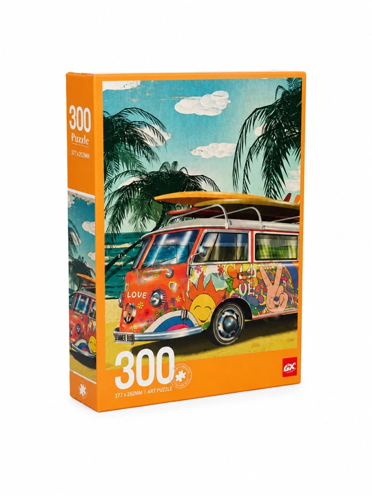 Jigsaw Puzzle pazl Vintage Car 300 bo‘lak karton mozaika sovg‘a bolalar va kattalar uchun