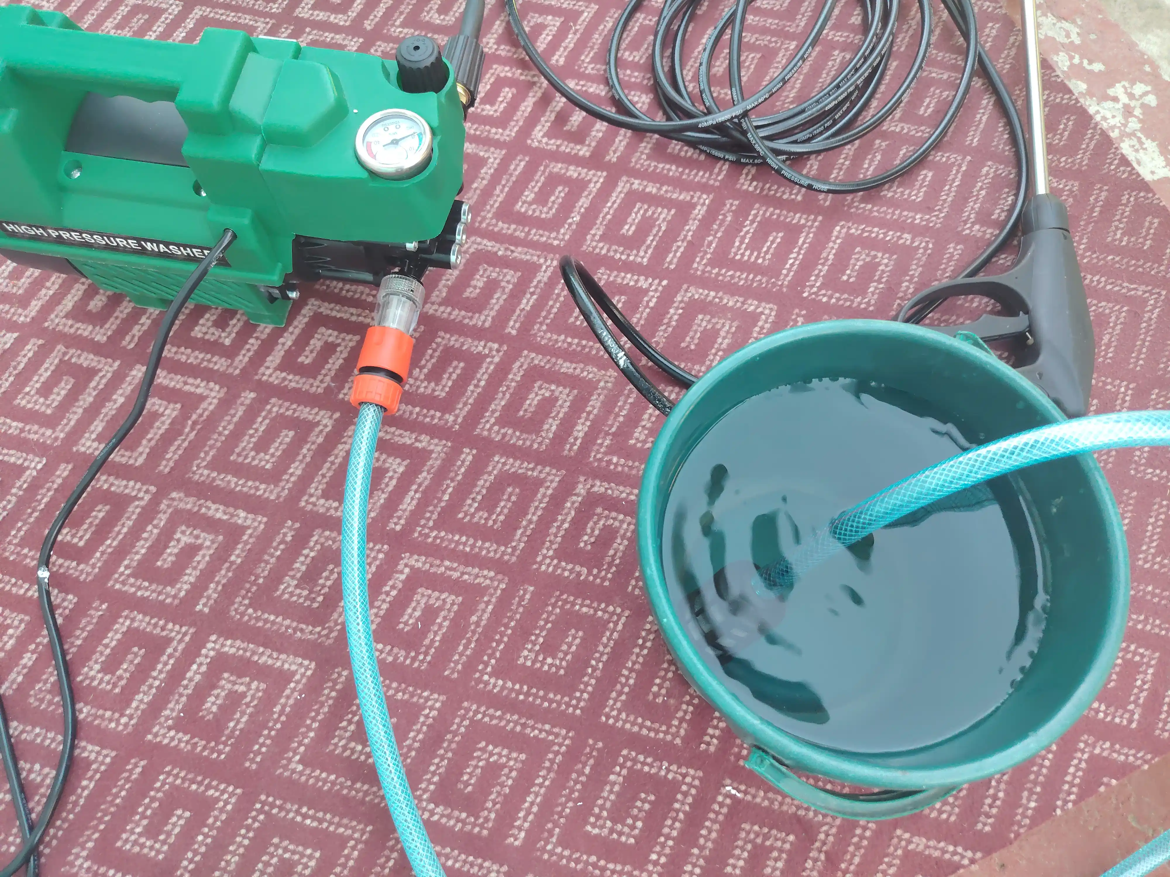 MOON yuqori bosimli avtoyuvish mashinasi, 2200 Vt, karcher, avtoyuvish