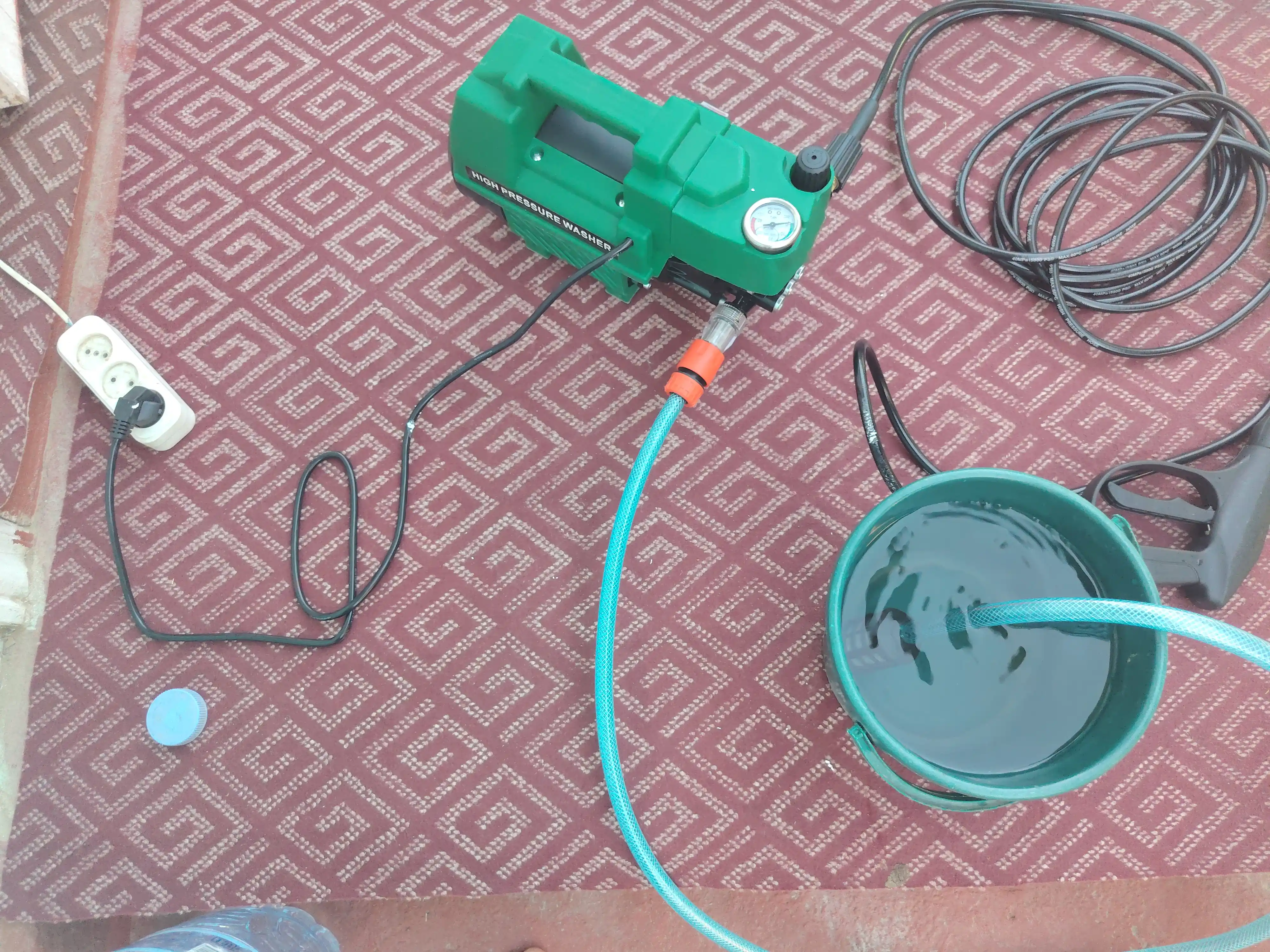MOON yuqori bosimli avtoyuvish mashinasi, 2200 Vt, karcher, avtoyuvish