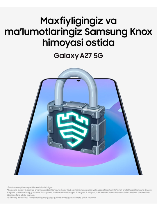 Samsung Galaxy A27 5G smartfoni, 6.7″ Super AMOLED 120 Gts, 50 MP OIS, 5000 mAh