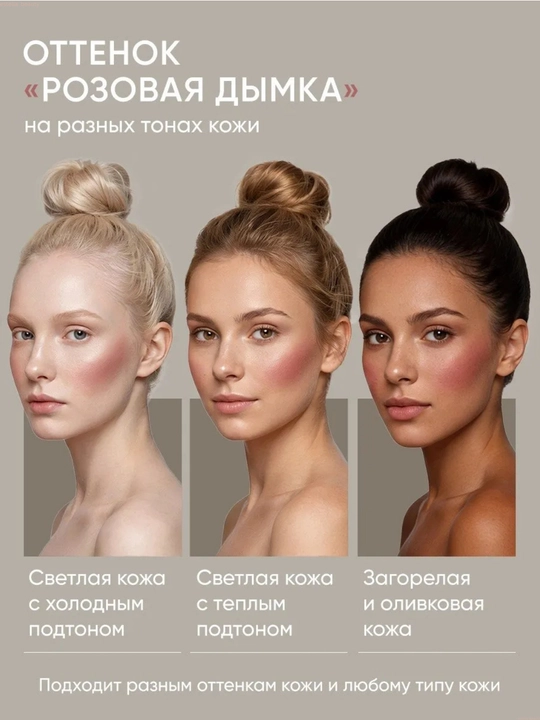 Румянка для лица, прочная с матовым покрытием, мягкая и натуральная для любого типа кожи