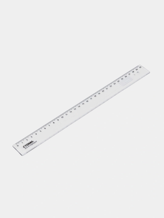Chizg'ich  15 sm, 20 sm, 30 sm plastik shaffof rangda