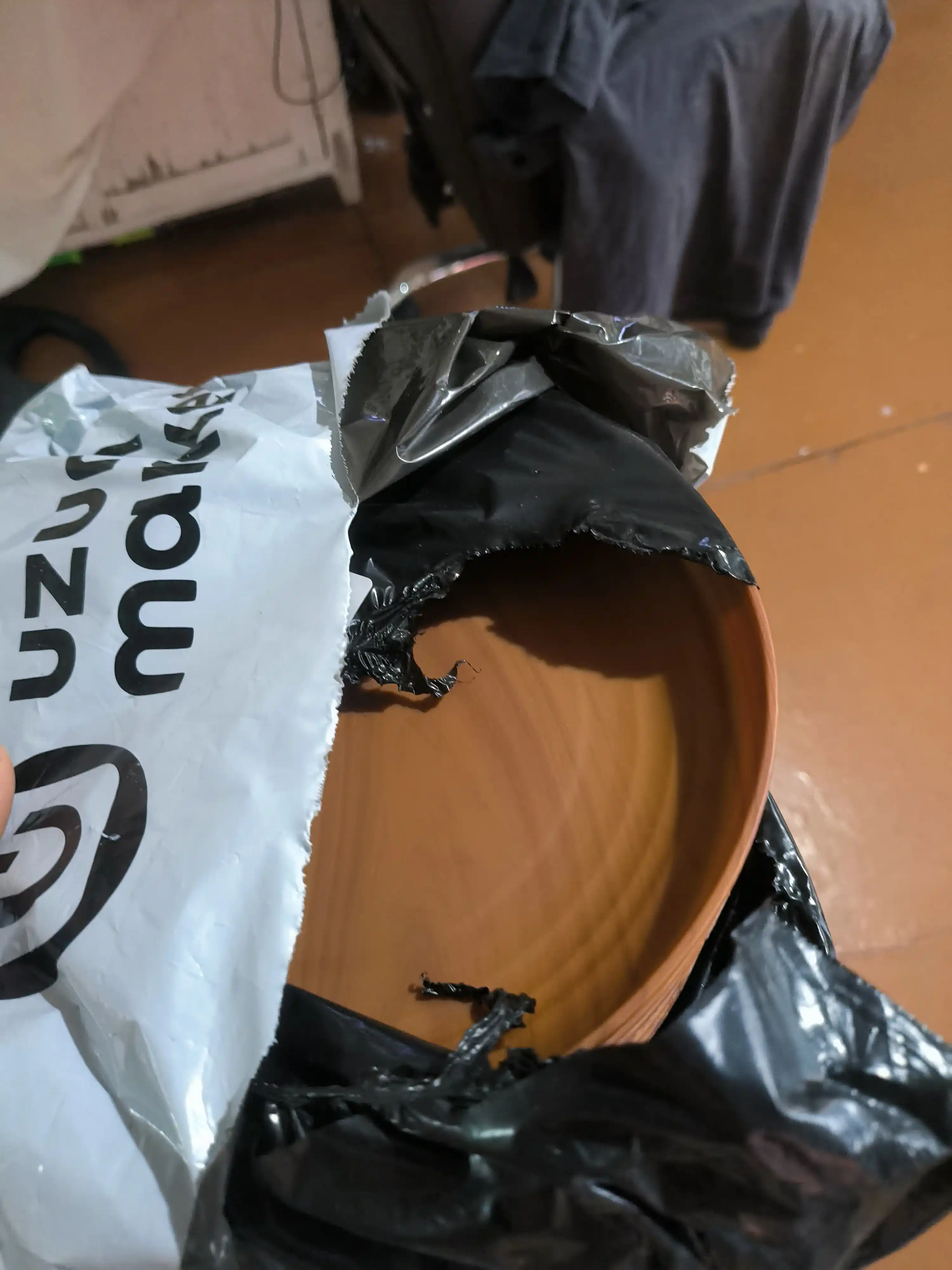 Yong'oq va desertlar uchun dumaloq plastik menajer, uy uchun bo'linadigan likopcha, 5 dona