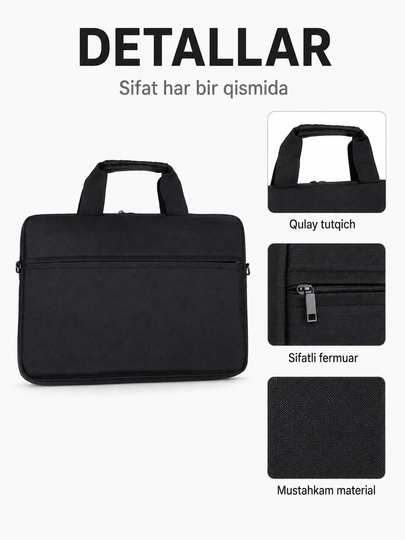 TechCarry Soft Мягкая сумка чехол для ноутбука с ручкой