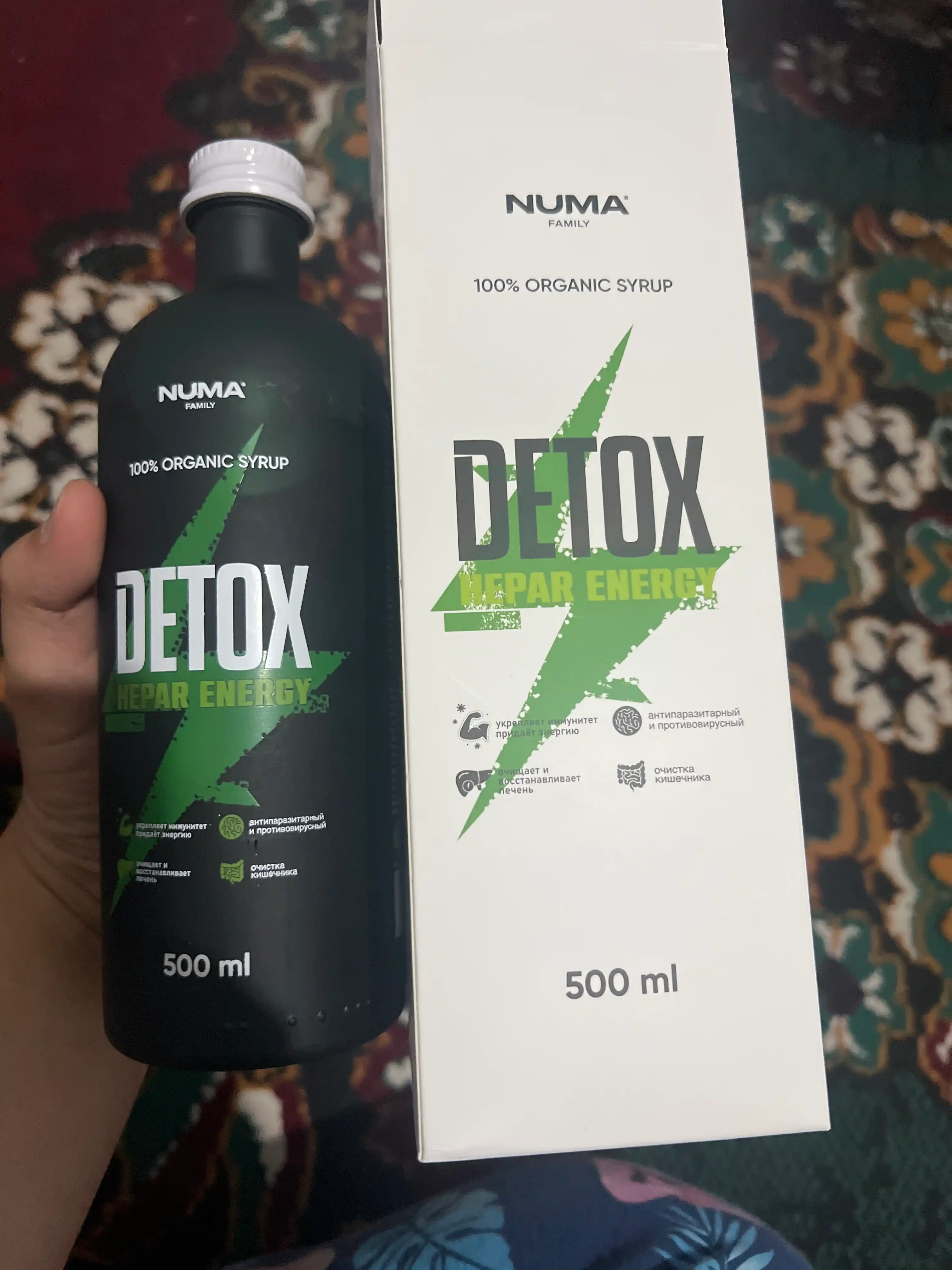 Детокс Hepar Energy, 500 мл - Numa-Family