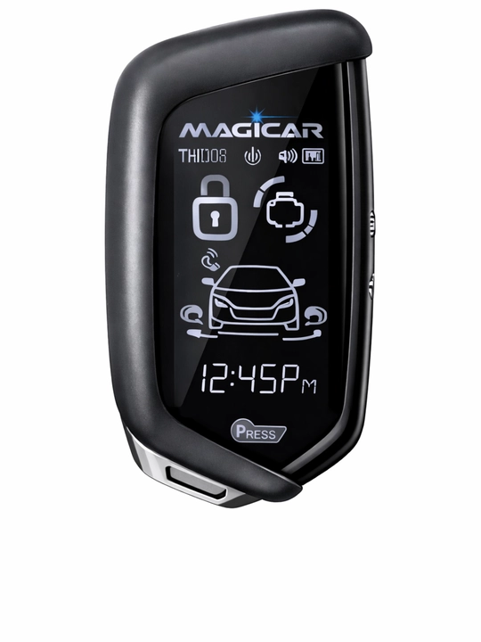 Avtomobil signalizatsiya, Magicar DC907S•UZ (CANLI), ikki tomonlama aloqa GPS, 12V