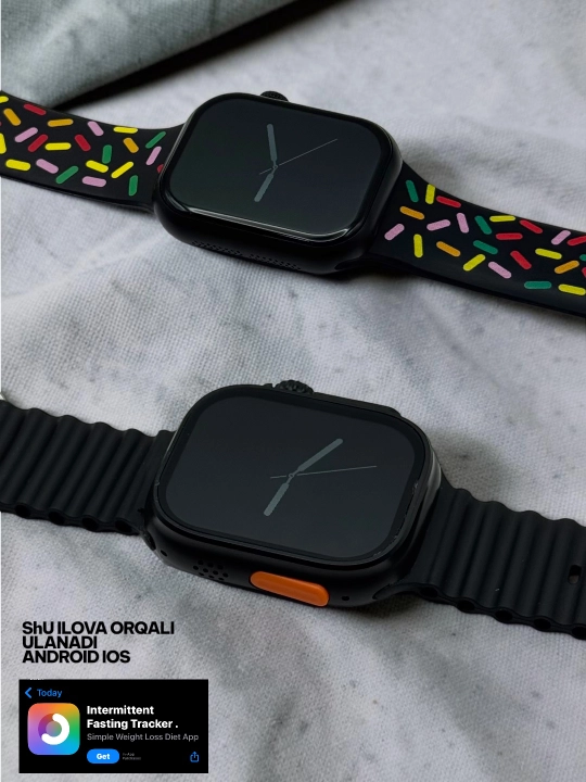 Умные часы, 1+1, 2 Smart Watch 8 и 8 ultra, 11 ремешков и чехол в комплекте