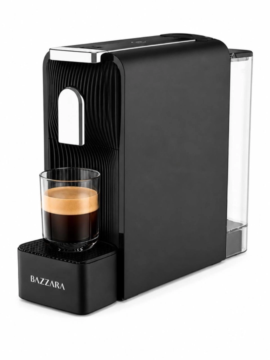 BAZZARA kapsulali kofemashina 19 bar Nespresso kapsulalari uchun 0.55L Espresso Lungo