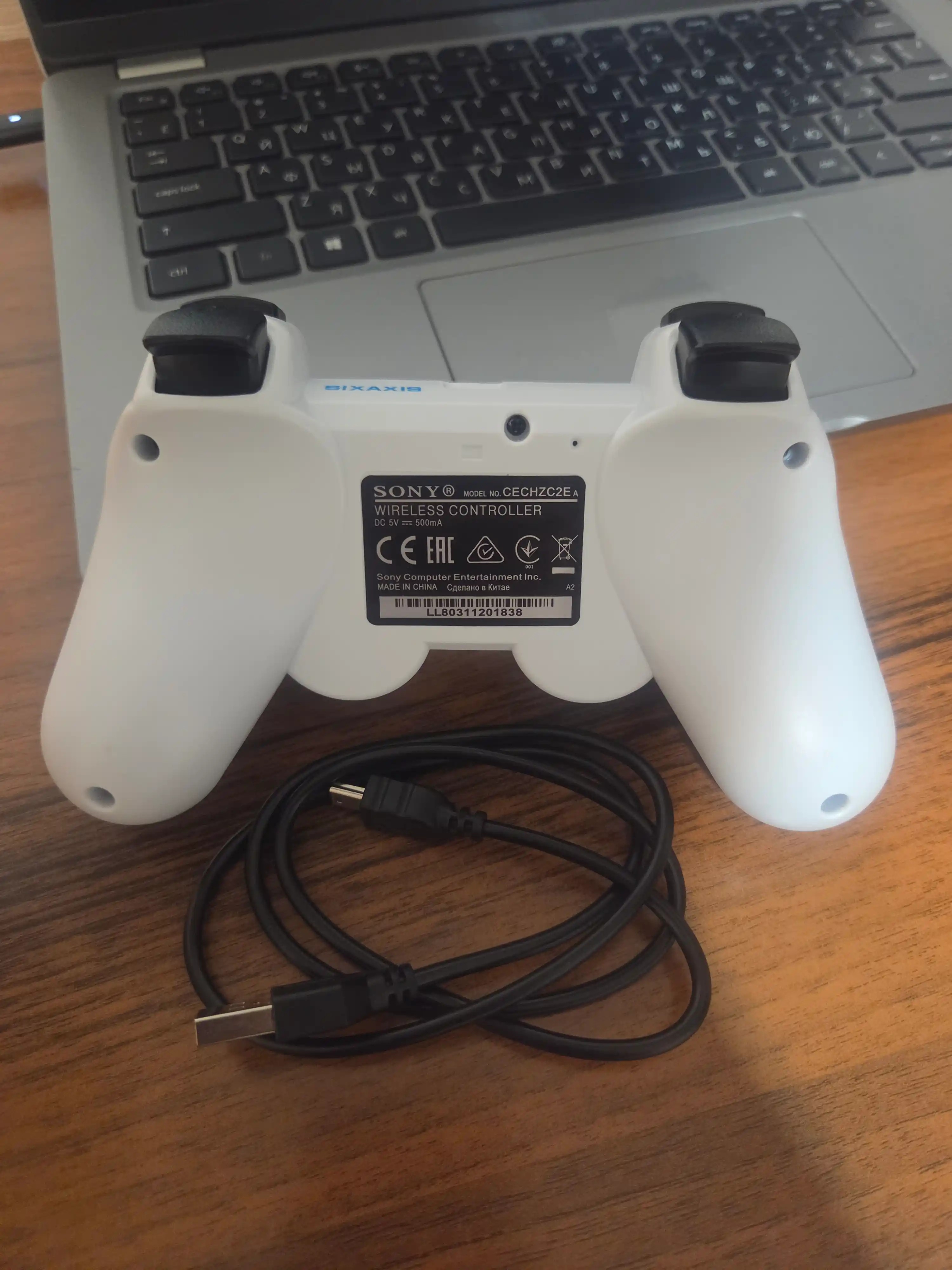 Bluetooth Joystik DualShock 3, Playstation 3 uchun kontroller, simsiz geympad