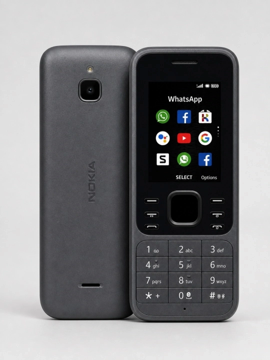 Nokia 6300 – классический и прочный кнопочный телефон