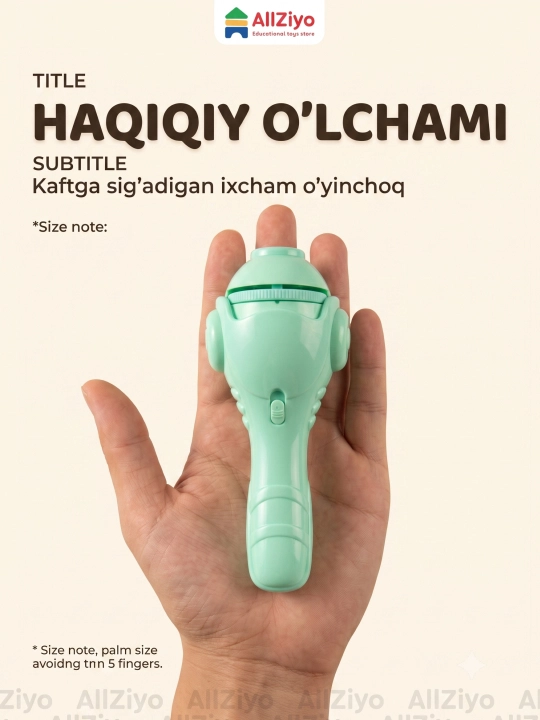 Rangli naqshli bolalar fonari, bolalar uchun o‘yinchoq