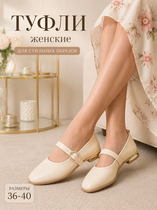Женские закрытые балетки - сезонные, удобные и элегантные - 