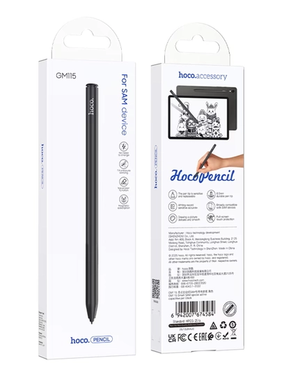 HOCO GM115 Smart активный стилус для Samsung Galaxy Tab, универсальное сенсорное перо