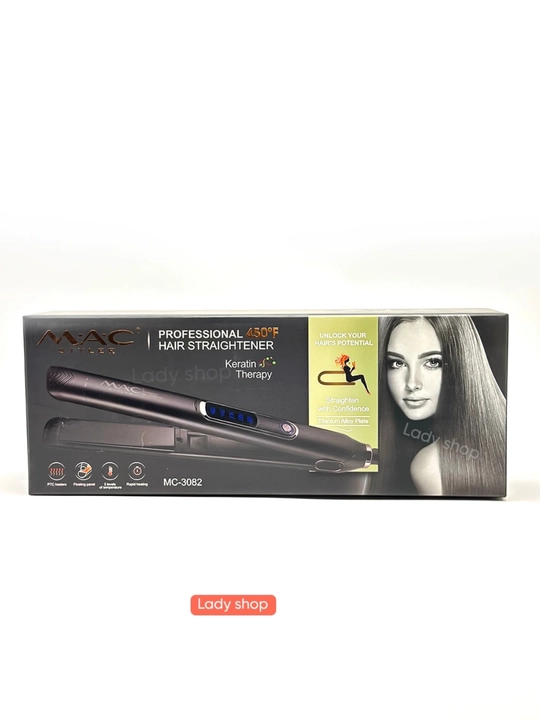 Soch dazmoli MAC Styler 450F, soch tekislagich, professional, LED displey, 8 rejim