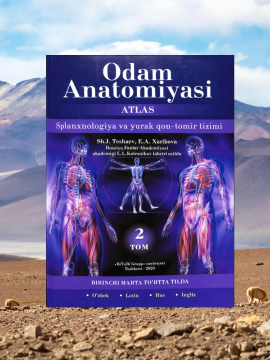 Odam Anatomiyasi Atlasi 2-tom. Splanxnologiya va yurak-qon tomir tizimi - 