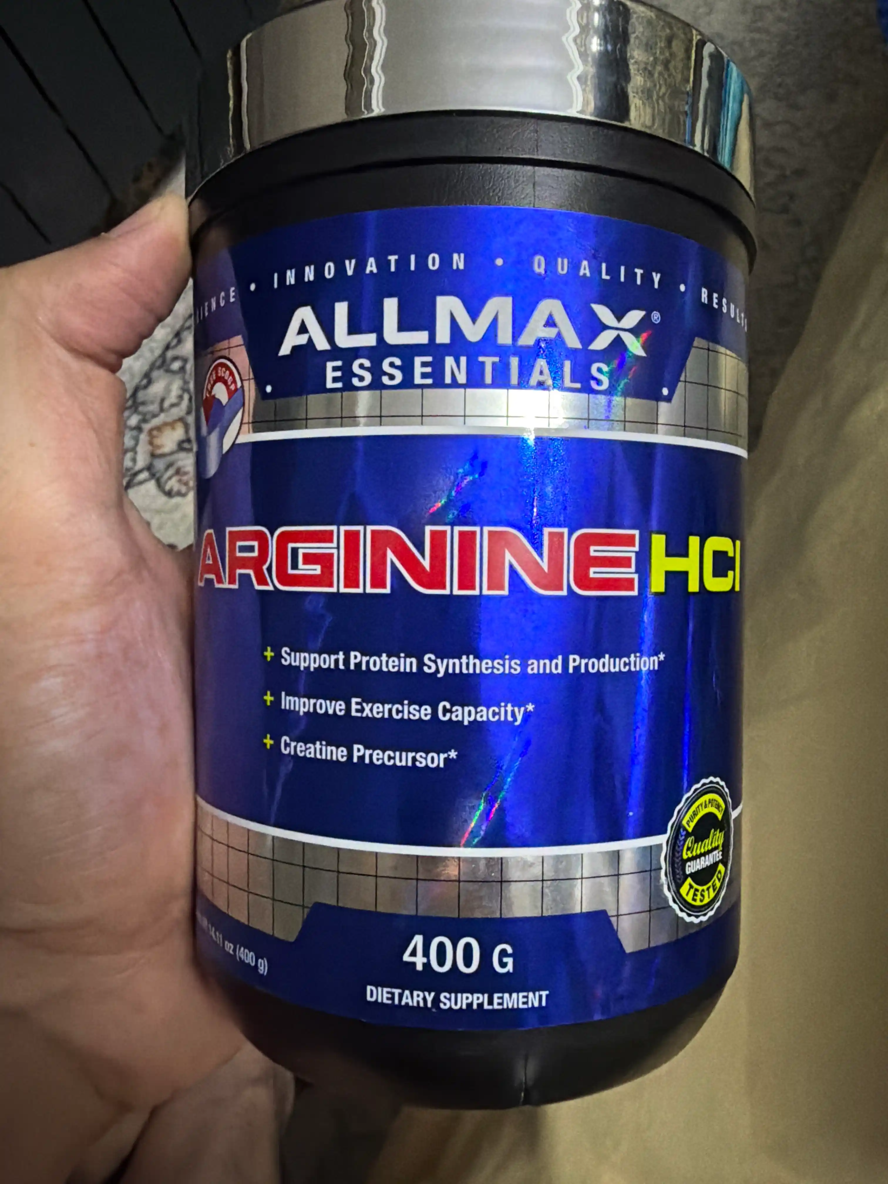 Allmax L Arginine 400g, Аргинин