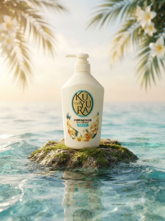 Shiseido kuyura Body Care SOAP namlantiruvchi va xushbo‘ylantiruvchi dush geli, 550 ml - 