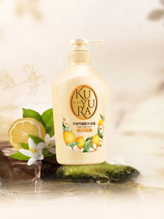 Shiseido kuyura Body Care SOAP namlantiruvchi va xushbo‘ylantiruvchi dush geli, 550 ml - 