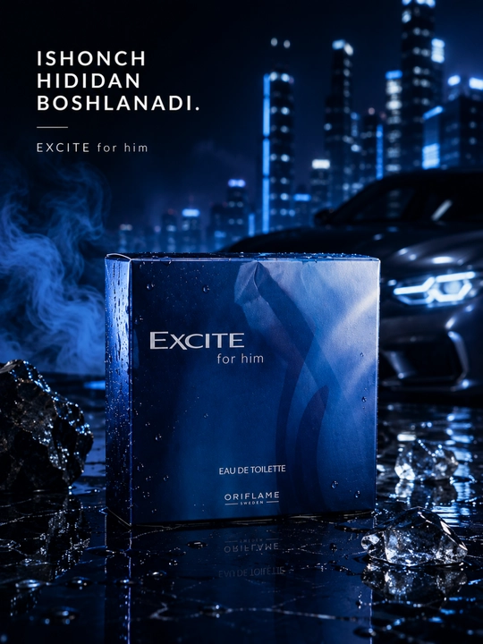 Excite For Him Eau de Toilette – Erkaklar uchun parfyum