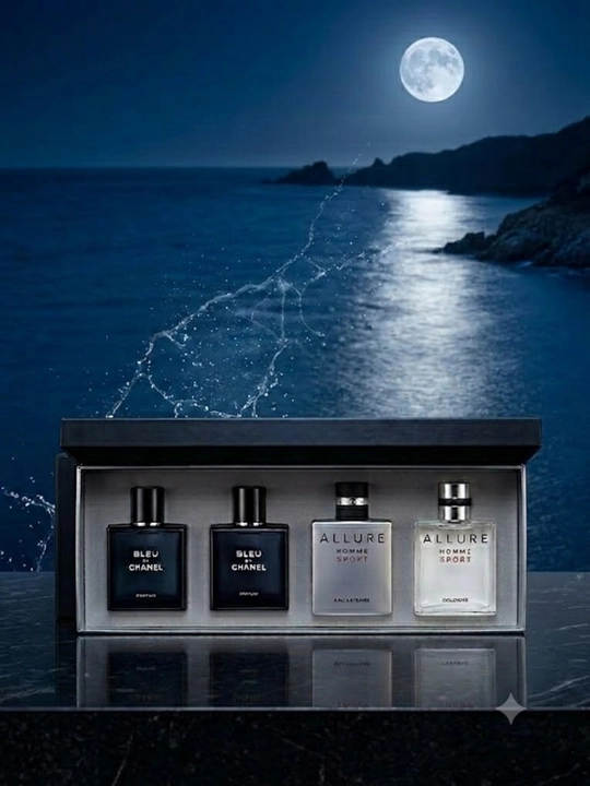 Подарочный набор Chanel "Prestige Collection" для мужчин (4 аромата)