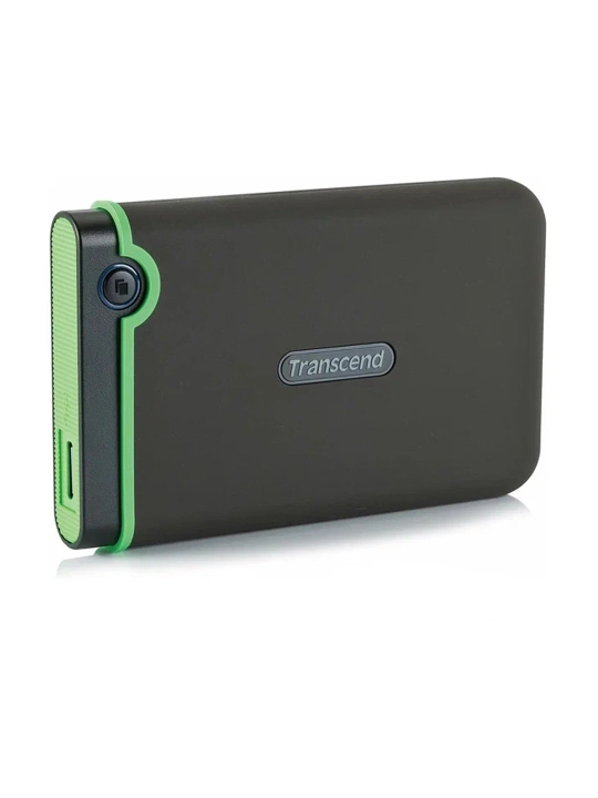 Transcend 1TB StoreJet 25M3 tashqi qattiq disk, 2.5", USB 3.0, rezin qoplamali