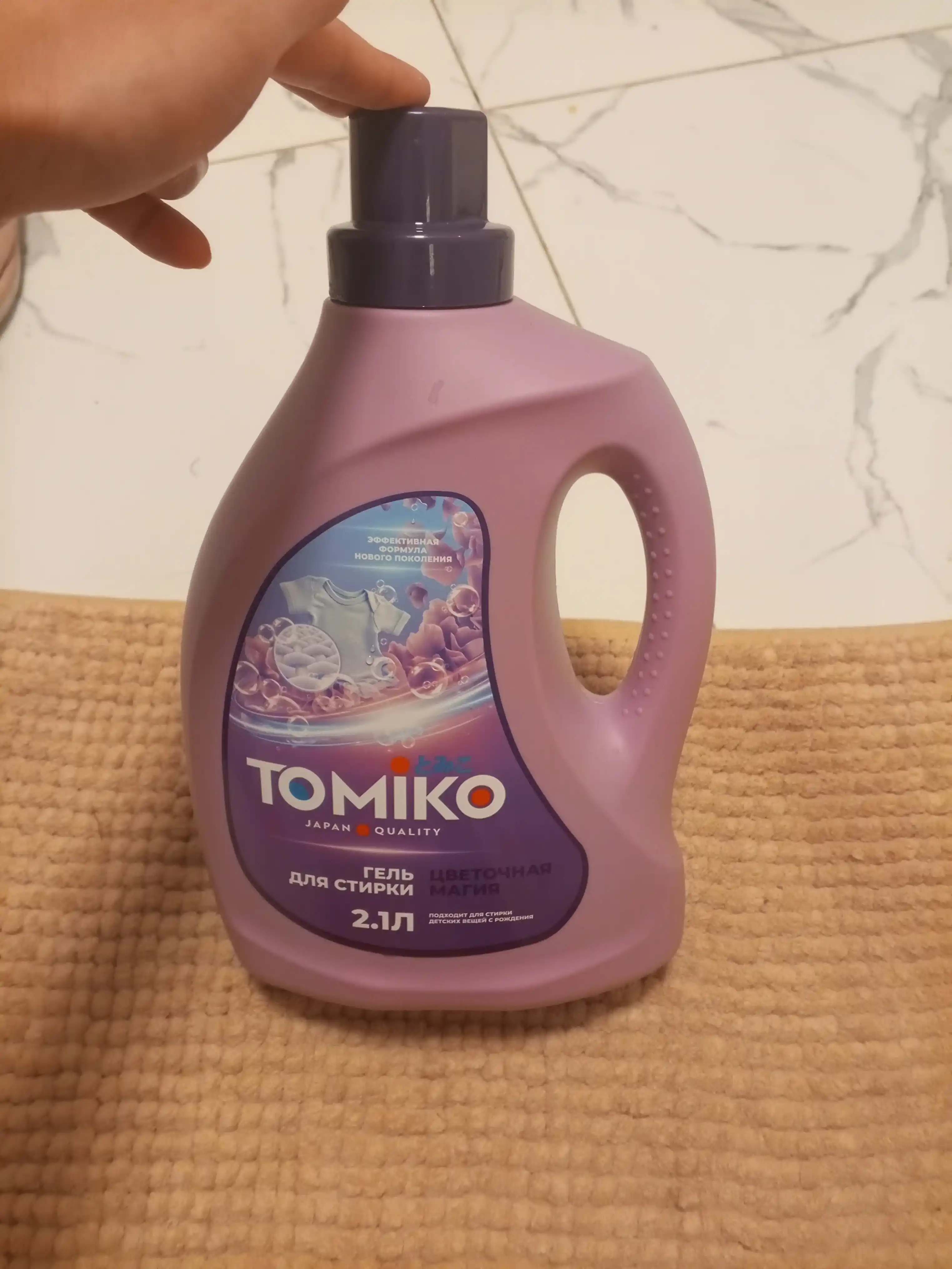 Tomiko Flower Magic kir yuvish geli, 2,1 litr