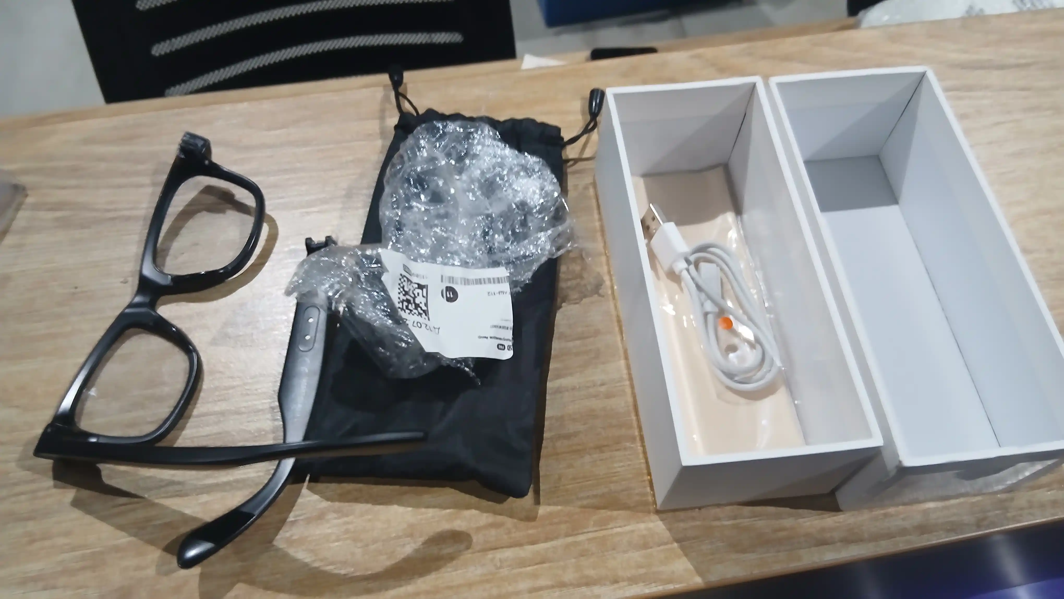 Kamera bilan smart ko‘zoynak, Bluetooth va IP65 himoyasiga ega AI funksiyali, smart kozoynak