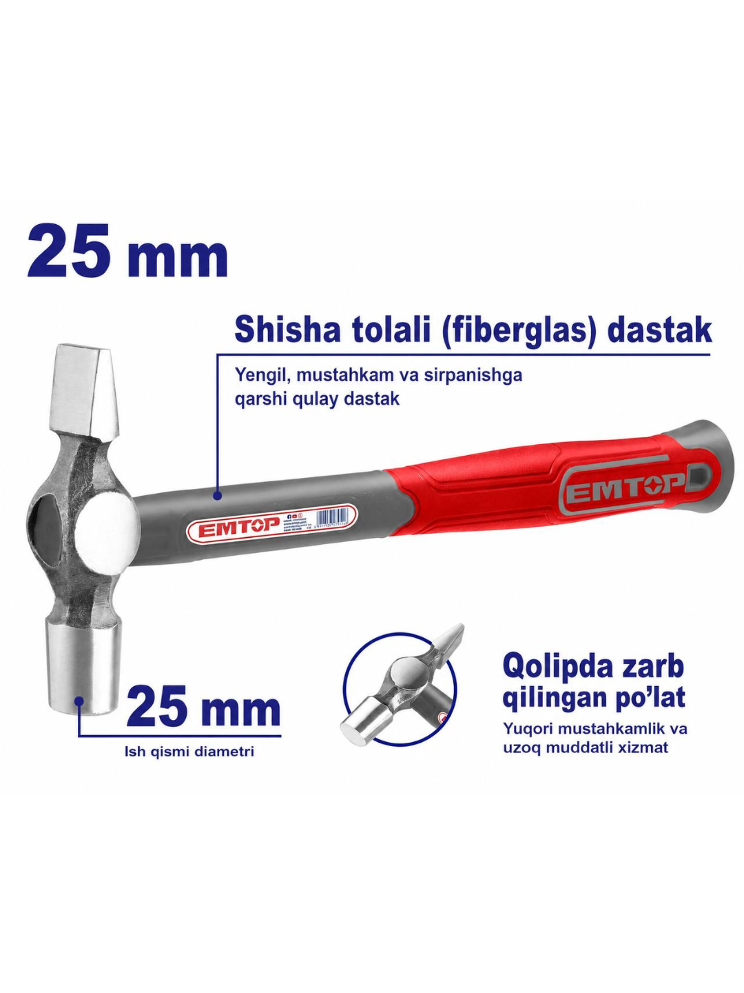EMTOP shisha tolali dastakli professional bolg’a - 
