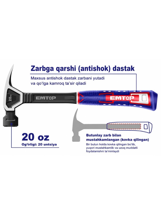 EMTOP shisha tolali dastakli professional bolg’a - 