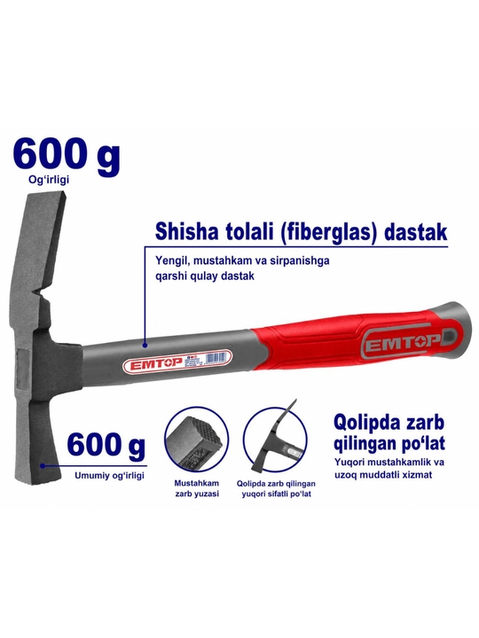 EMTOP shisha tolali dastakli professional bolg’a - 