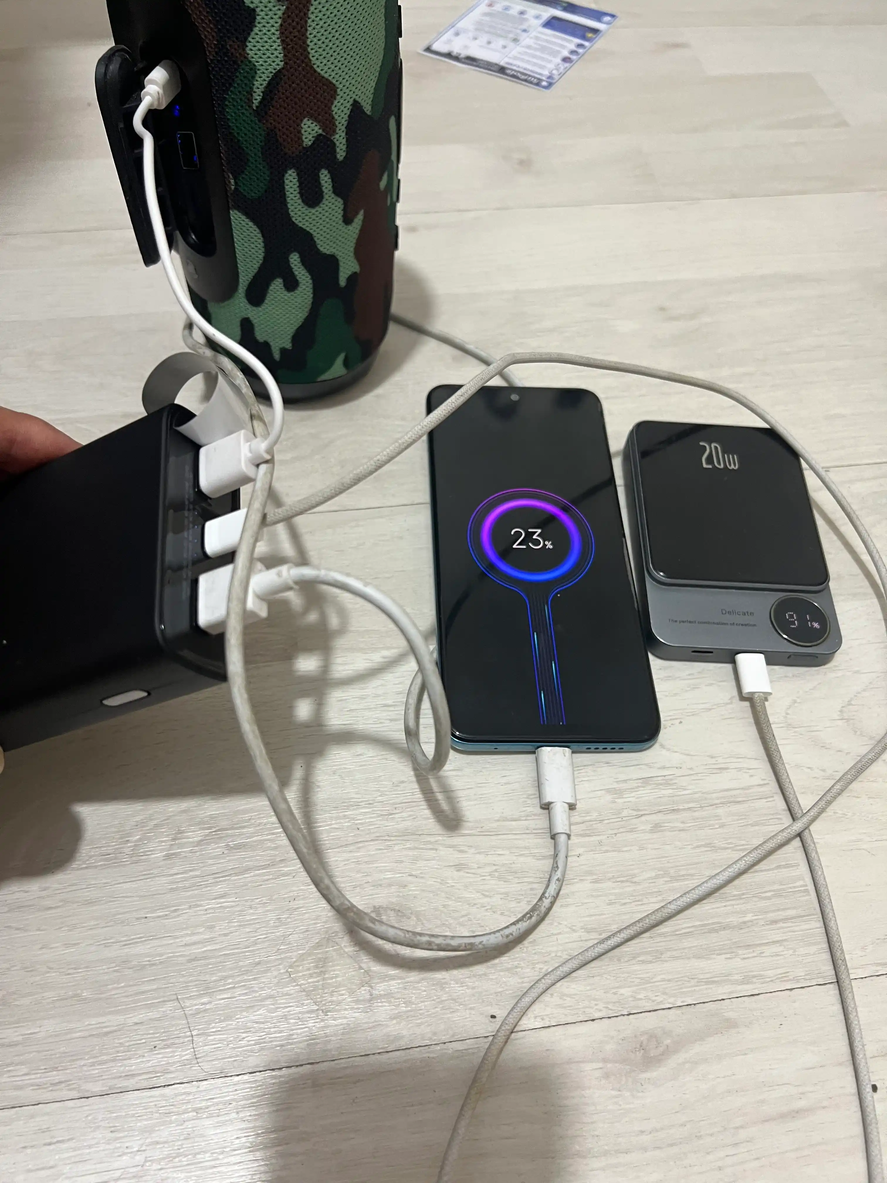 Power bank 2000mAh 20w-50w Mi power bank tez quvvatlovchi iphone va Andiroidlar uchun