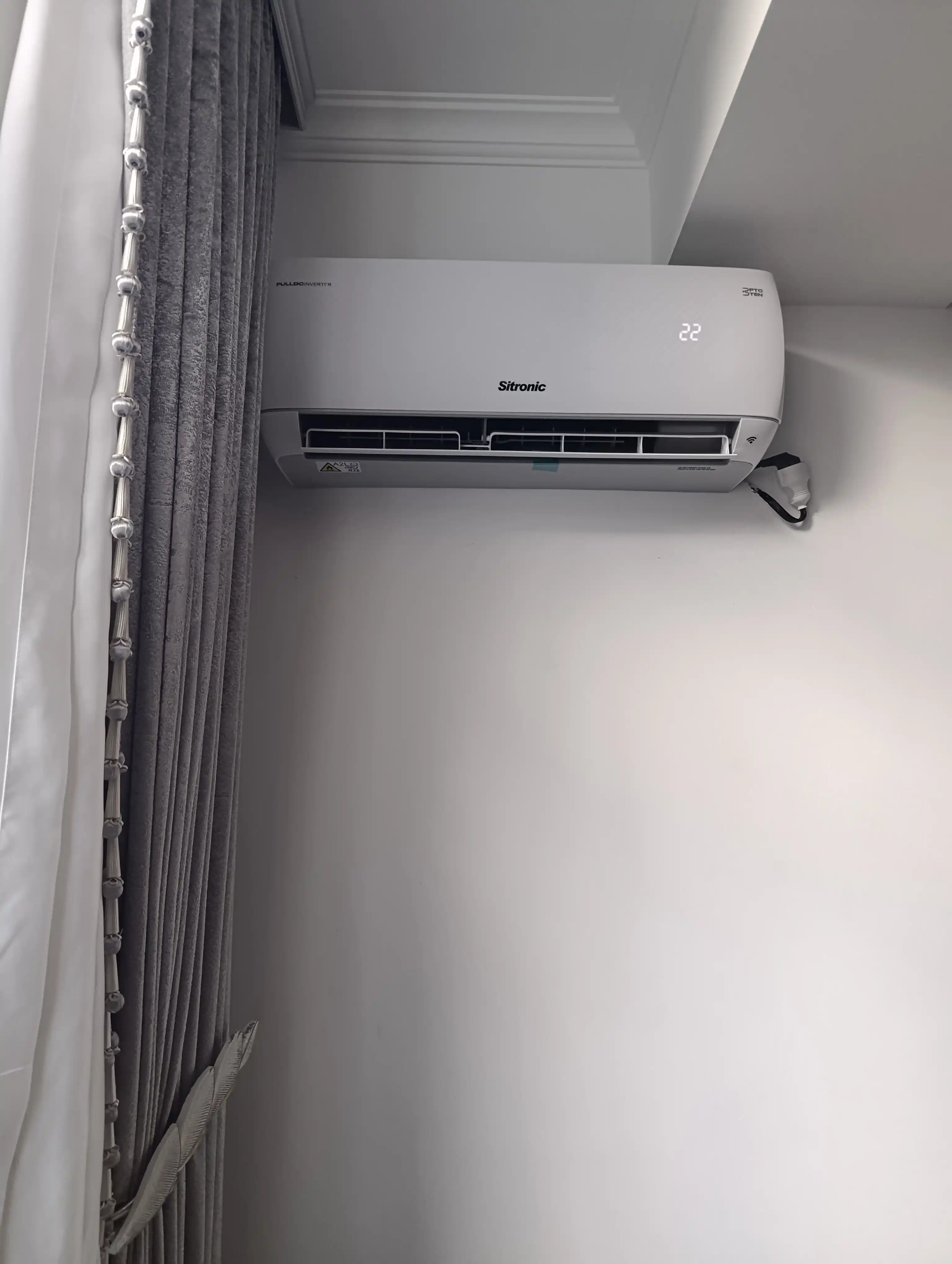 Konditsioner Sitronic 12 aeroflow, invertor + ten, 36 kv, Wi-Fi modul