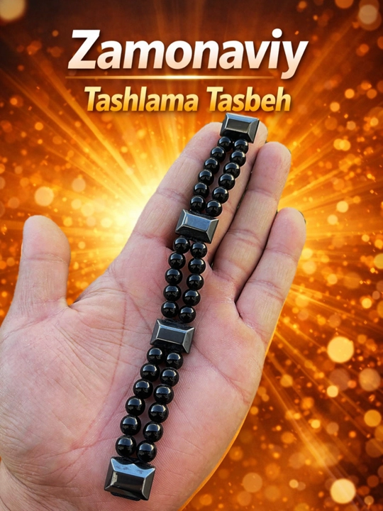 Oniks toshidan yasalgan tasbeh