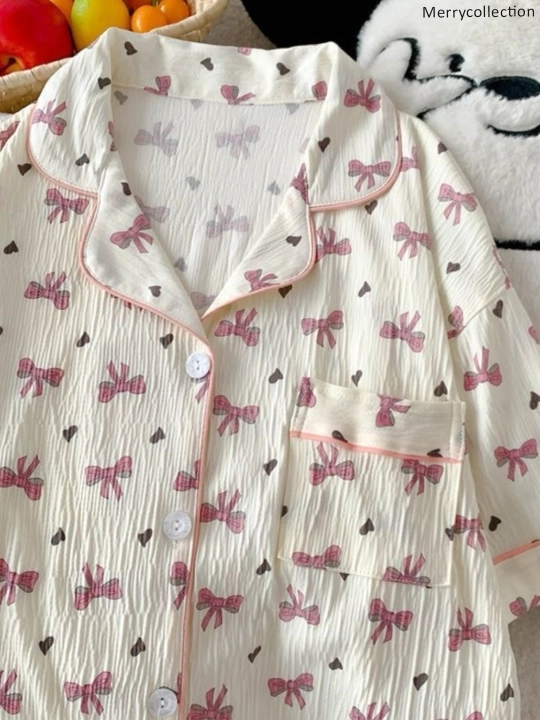 Pijama ayollar uchun 3 tasi 1 da, shim va shortikli komplekt troykalar, ayollar pijamasi