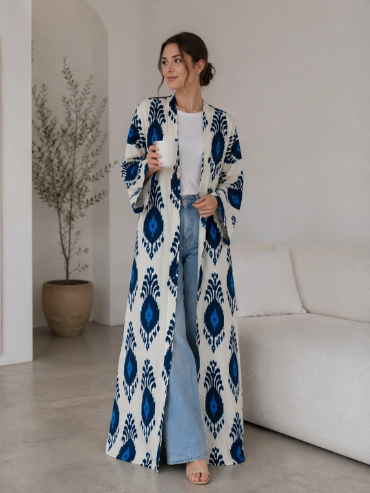 Ayollar uchun oversize abaya, 48–58 o‘lcham, Lyon mato