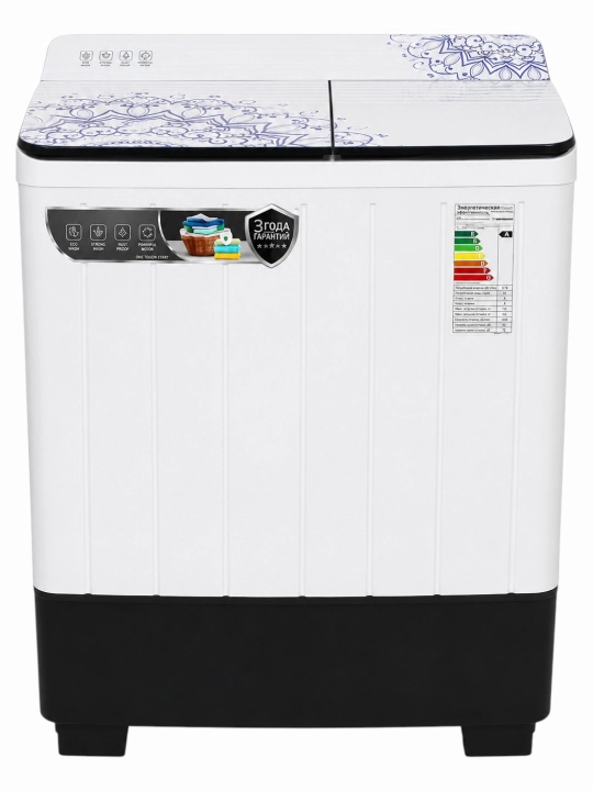 Sonor SNRWM07-CCP01 yarim avtomat kr yuvsh mashinasi 7 kg oq vertikal yuklash 1300 ayl/min - 
