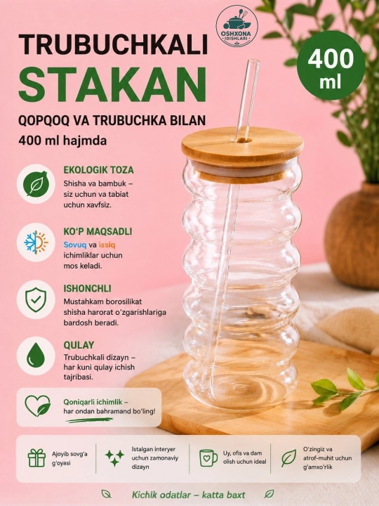 Naychali shisha stakan