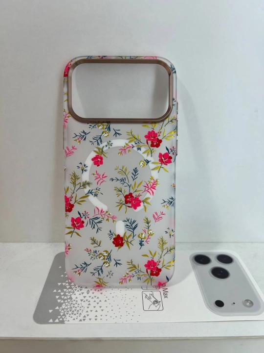 IPhone 17 Pro / Pro Max / 17 Air uchun Luxo Life karbon magnitli g‘ilof Anti-shock