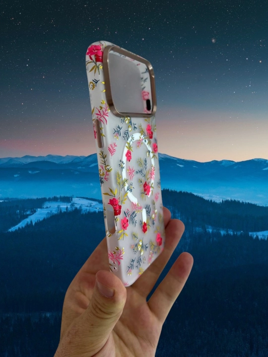 IPhone 17 Pro / Pro Max / 17 Air uchun Luxo Life karbon magnitli g‘ilof Anti-shock