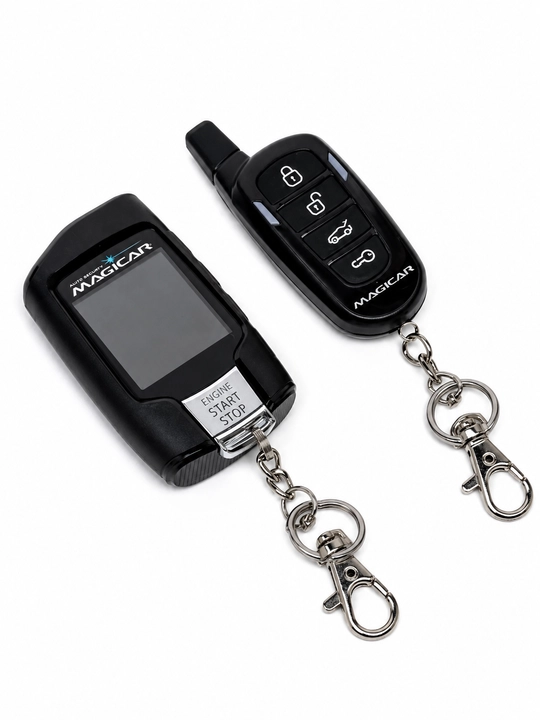 Автосигнализация Magicar D917S, с GPS и двусторонней связью, 12V, чёрный