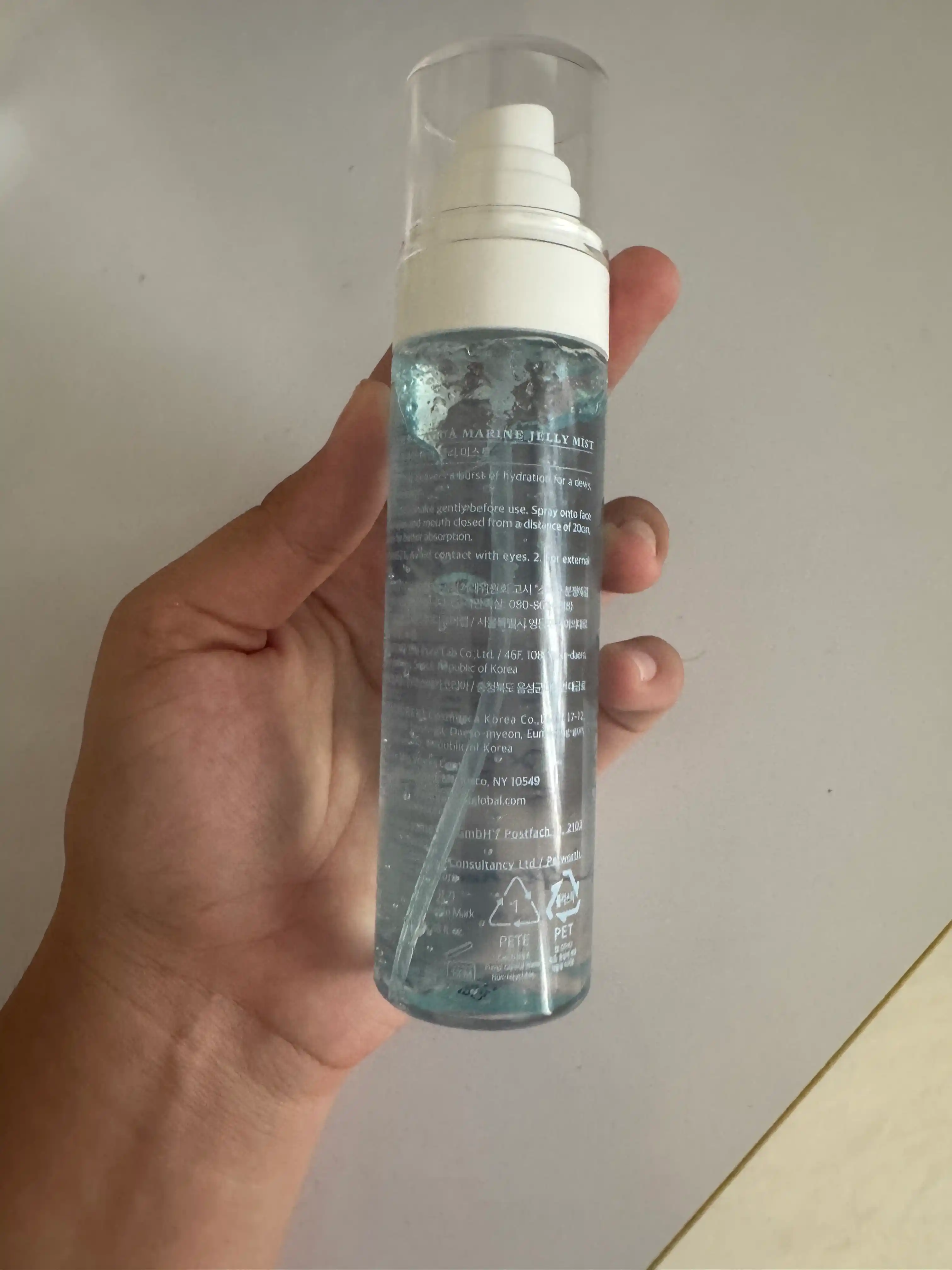 Dr.Althea Aqua Marine Jelly Mist ultra namlantiruvchi mist-gelesi, 100 ml