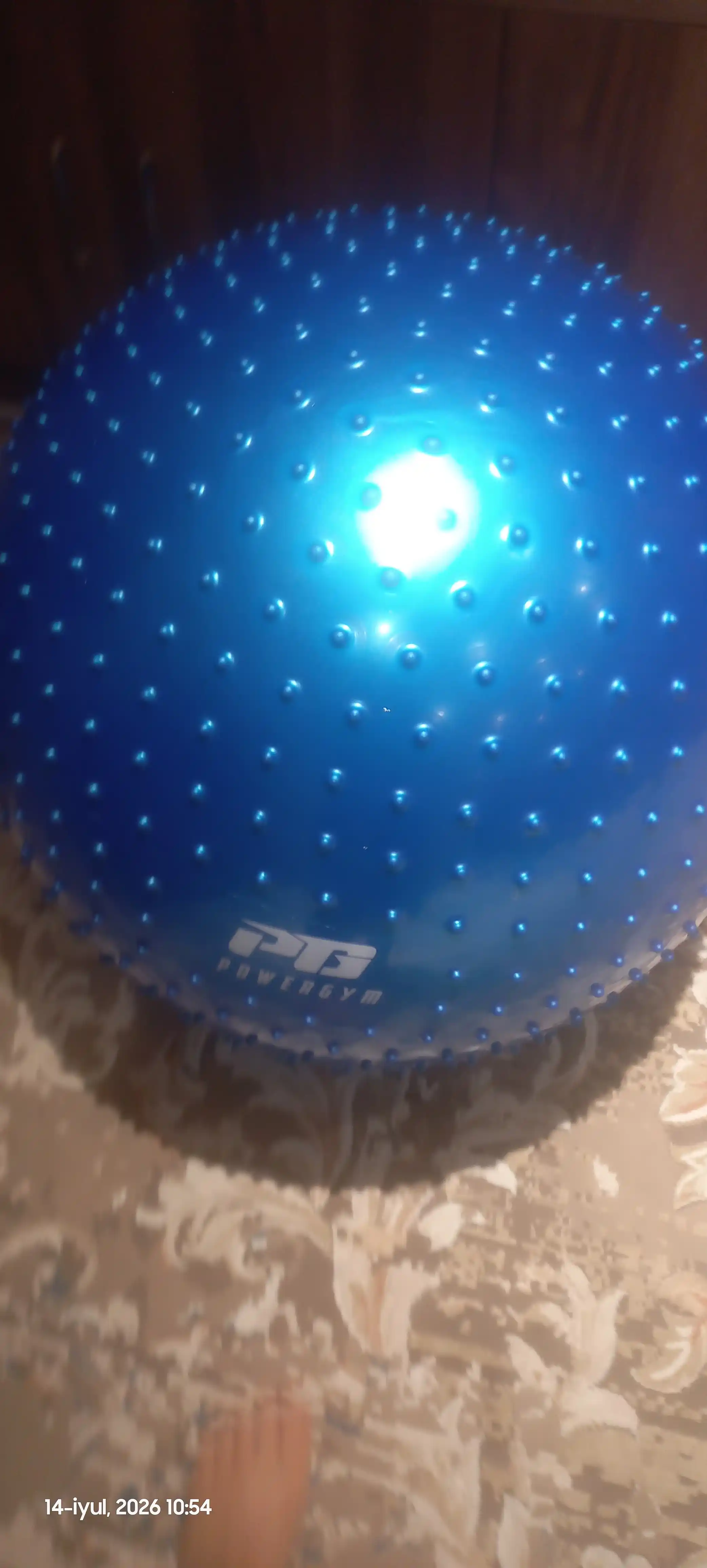 Мяч для фитнеса с шипом Fitball, фитбол 75-85-95 см, с насосом