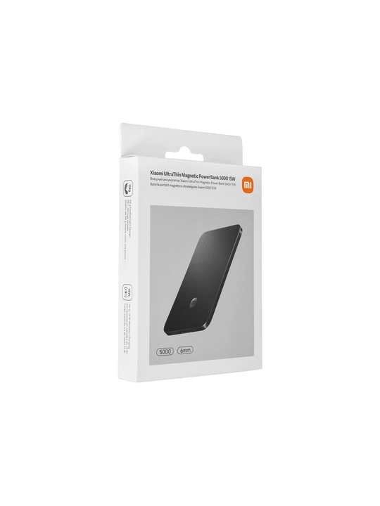 Tashqi akkumulyator, poverbanki Xiaomi UltraThin Magnetic Power Bank 5000 MAh, 15 Vt