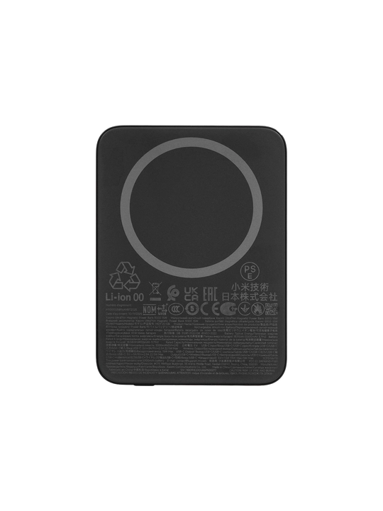 Tashqi akkumulyator, poverbanki Xiaomi UltraThin Magnetic Power Bank 5000 MAh, 15 Vt