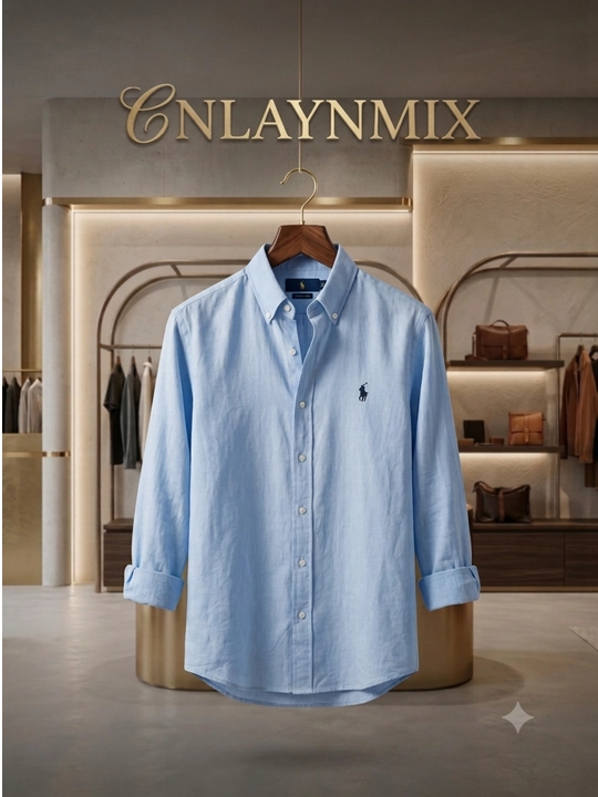 Lyon Classic Linen Casual M-XXL erkaklar ko‘ylagi, POLO, ko'ylak