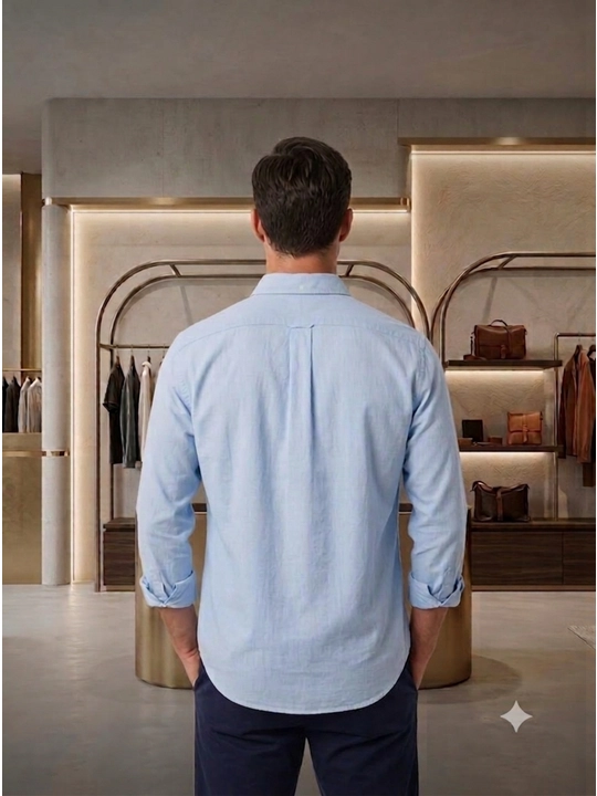 Lyon Classic Linen Casual M-XXL erkaklar ko‘ylagi, POLO, ko'ylak