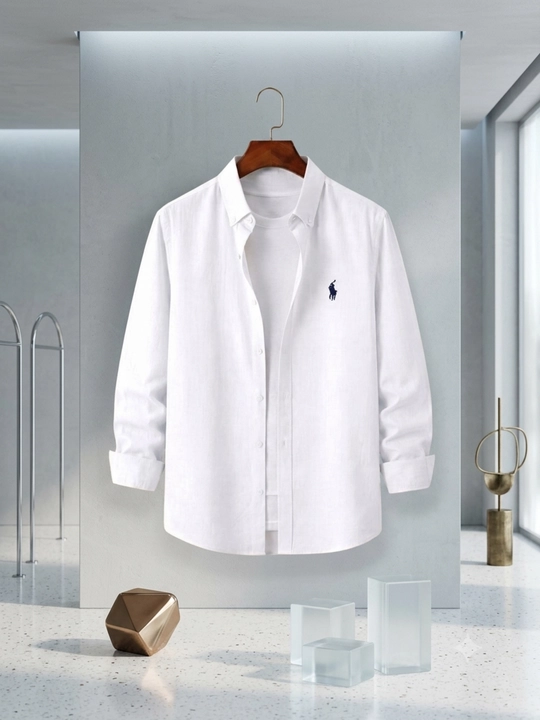 Lyon Classic Linen Casual M-XXL erkaklar ko‘ylagi, POLO, ko'ylak