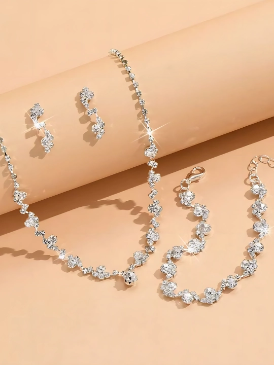 Marjon/choker taqinchoqlari to‘plami, bilaguzuk va ziraklar, to‘y, kundalik to‘plam